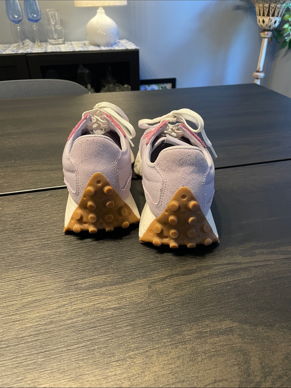 New Balance X CALIA 327 Women's Lavender and Pink Retro - Picture 4 of 9